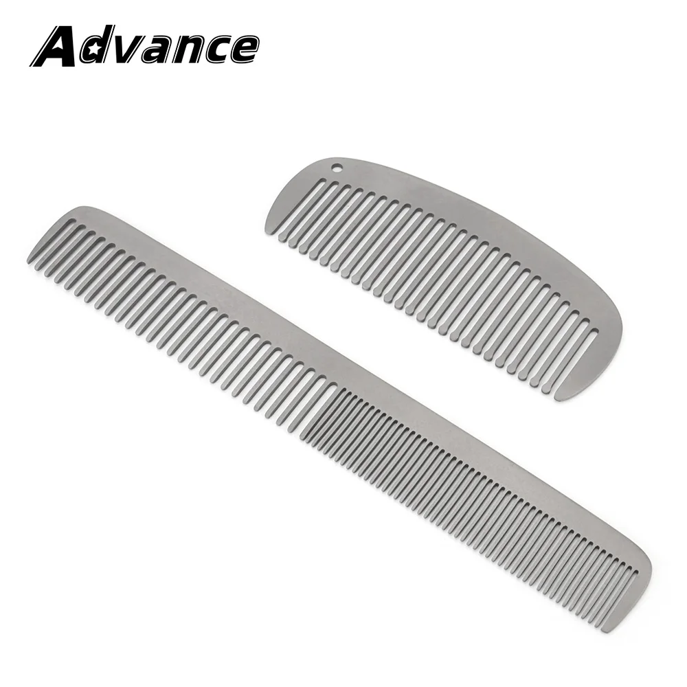 Titanium Alloy Comb Camping Accessories Outdoor Small Tool