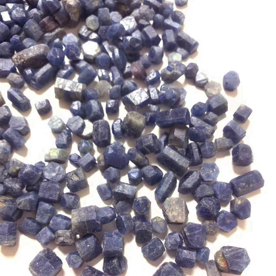 Aquarium Fish Names - 10g/30g/50g Corindo Azul Natural em Pedra