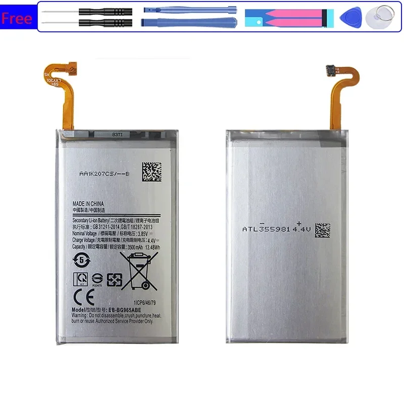 Mobile Phone Battery EB-BG965ABE 3500mAh For Samsung GALAXY S9 Plus S9Plus G9650 S9+ G965F EB-BG965ABE