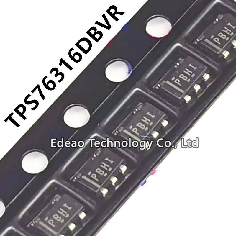 10~100Pcs/lot NEW TPS76316DBVR SOT23-5 TPS76316DBVT TPS76316 Marking:PBHI PBH1