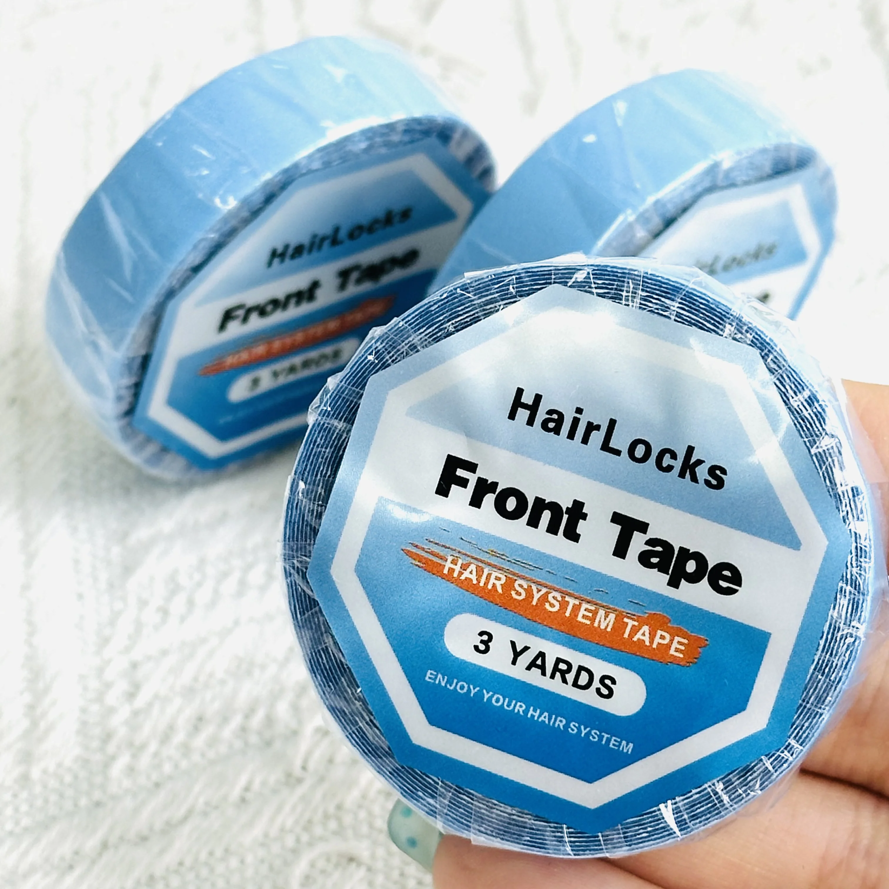Lace Wig Tape 3Yards1.2cm/Roll Wholesale Price Best Quality Lace Wig Glue Hair System Tape For Toupee And Wigs 1/2/10ROLLS