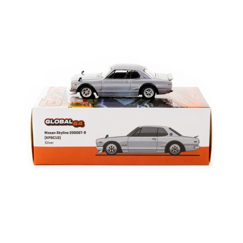 Tarmac Works TW 1/64 Nissan Skyline 2000 GT-R (KPGC10) Special Edition Die-cast alloy car model toy collection gift