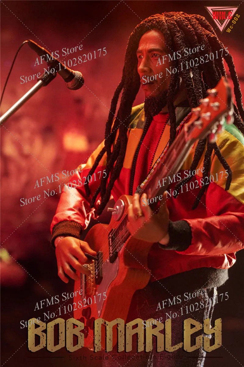 Win.c studio WC002 1/6 مقياس تحصيل الشكل سلمي روك المغني مجموعة كاملة 12 بوصة الرجال الجندي عمل نموذج لجسم اللعب #5