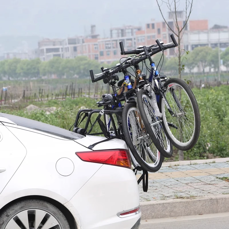 

Car bicycle rack, three compartment car luggage rack, trunk single rack, tail rack, rear hanging bicycle rack suspension rack