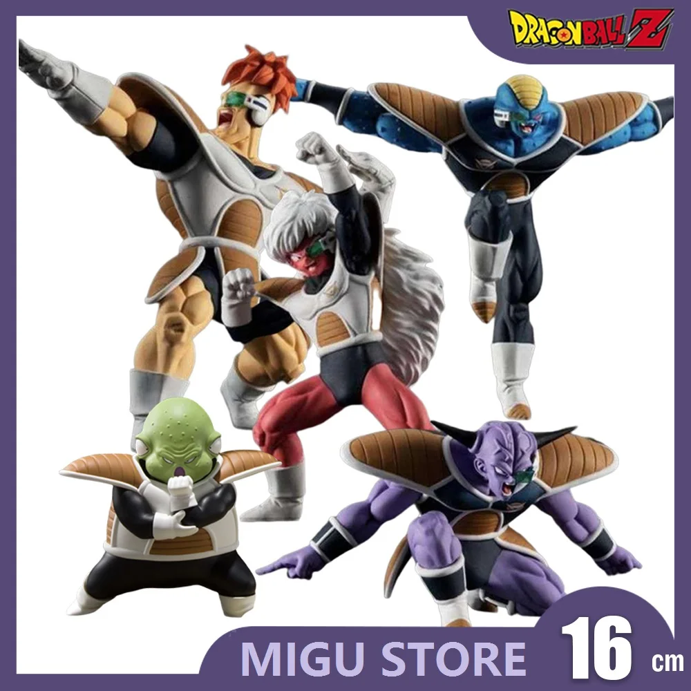 Anime Dragon Ball Z Ginyu Force Figure Jeice Ginyu Guldo Recoom Burter Figurine PVC Action Figures Collection Model Doll Toys