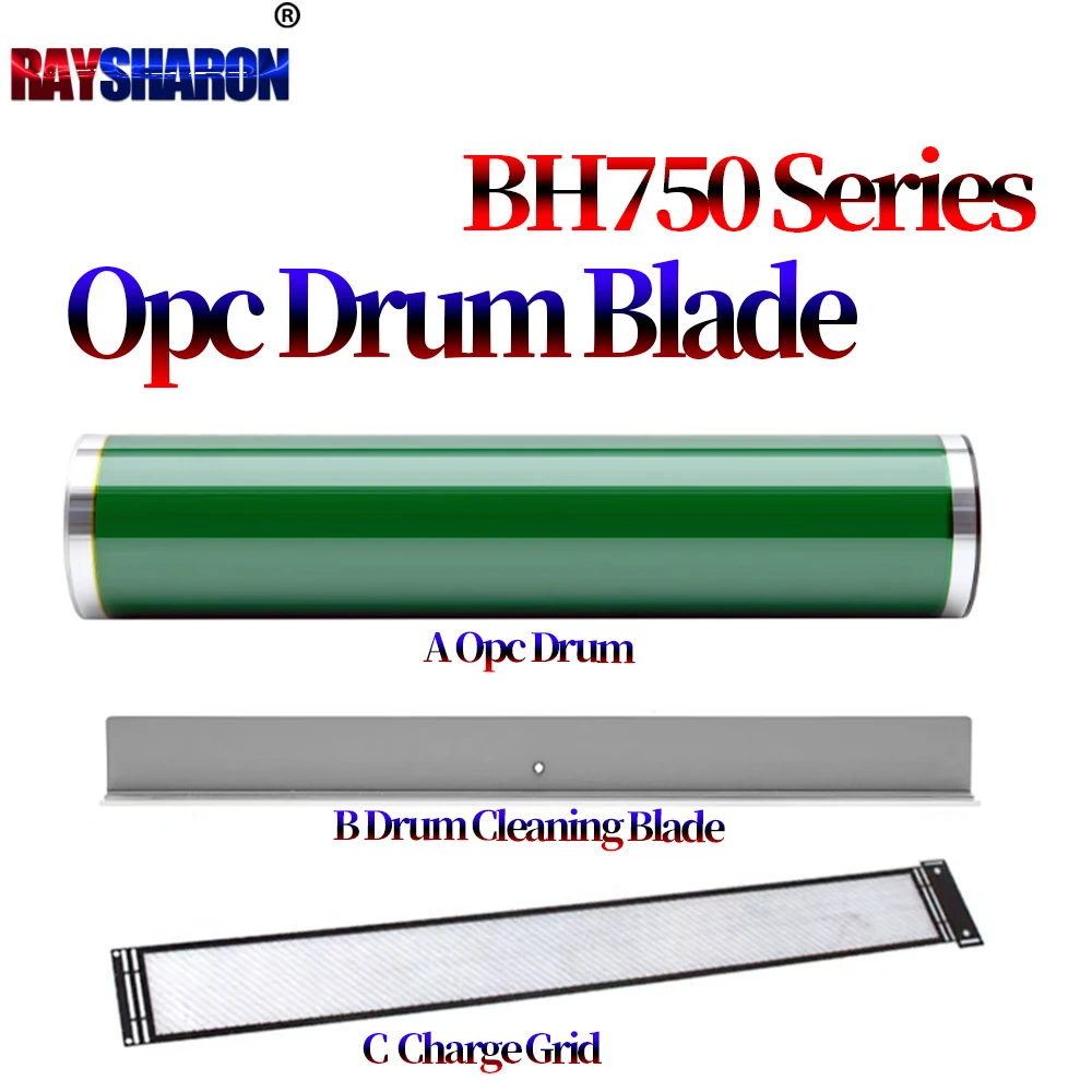 OPC Drum Cleaning Blade Charge Corona Grid For Use In Konica Minolta Bizhub 750 600 601 751 5510 7155 7165 7255 7272 Di 551 650