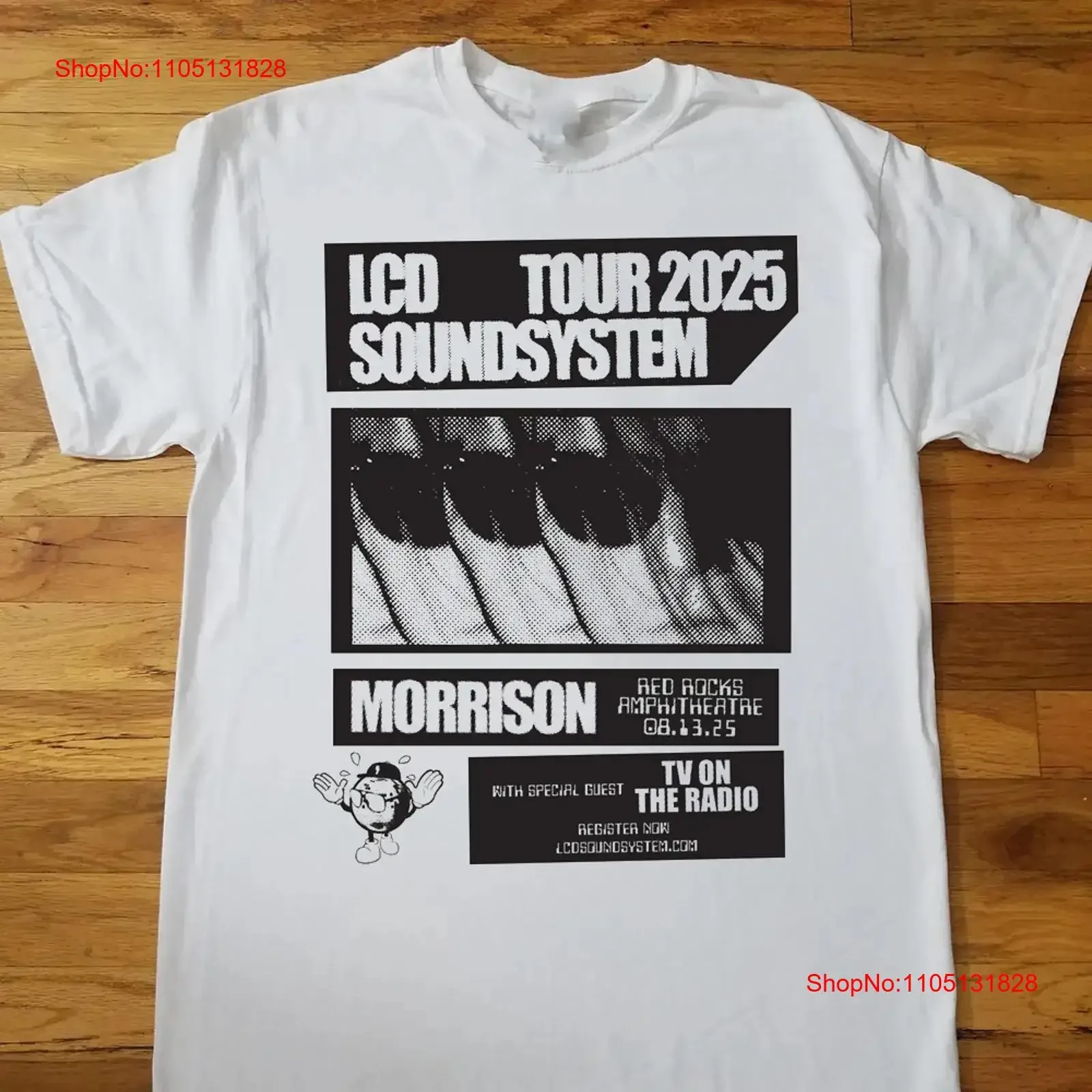 lcd soundsystem 2025 tour T Shirt Cotton All Sizes BO1699 vintage Washed Breathable Stylish streetwear graphic Casual Stretched