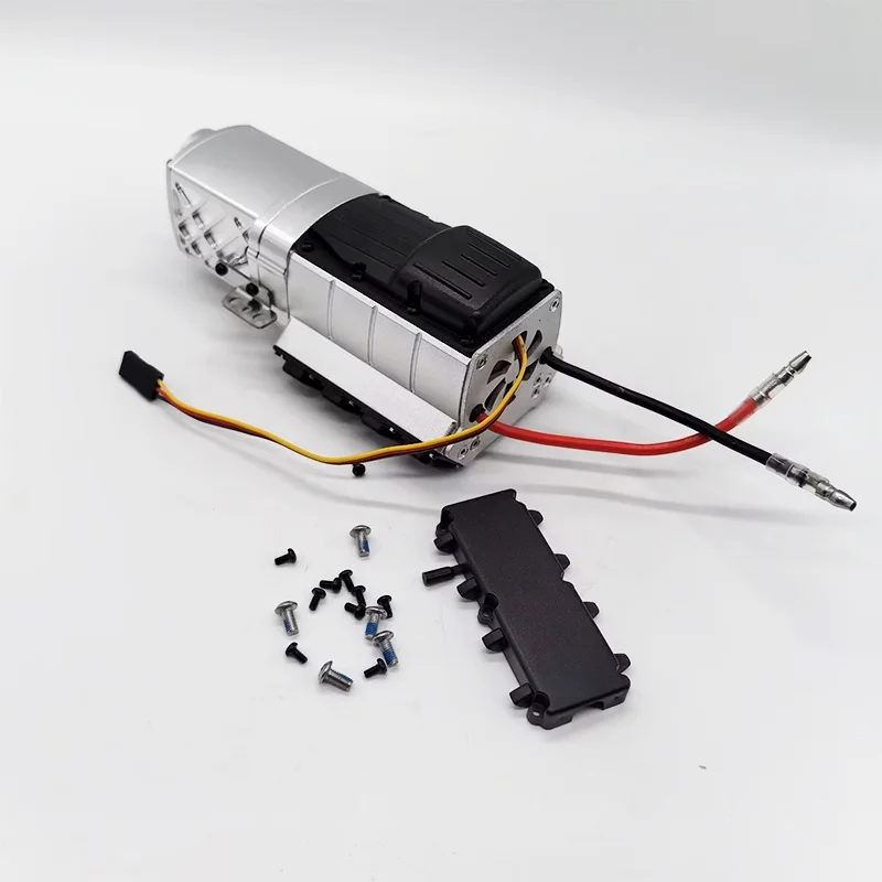 

1/14 Tractor truck gearbox with DIY gearbox Wavebox, suitable for Tamiya Lesu Scania Volvo parts