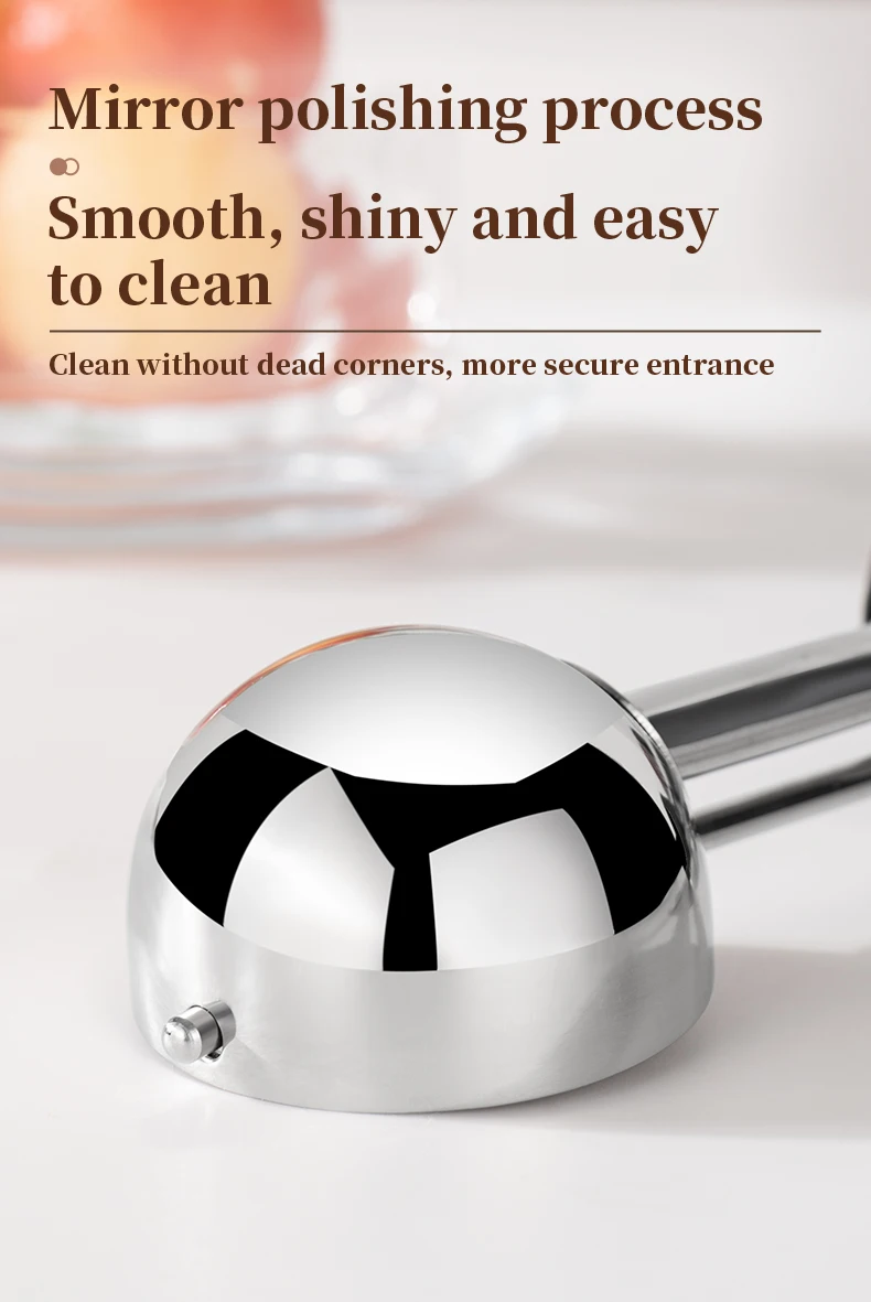 Edelstahl Eis Scoop Cookie Scoop Mehrzweck Eis Löffel Obst Scooper Melone Ball Teig Backen Küche Werkzeuge – Detail 6