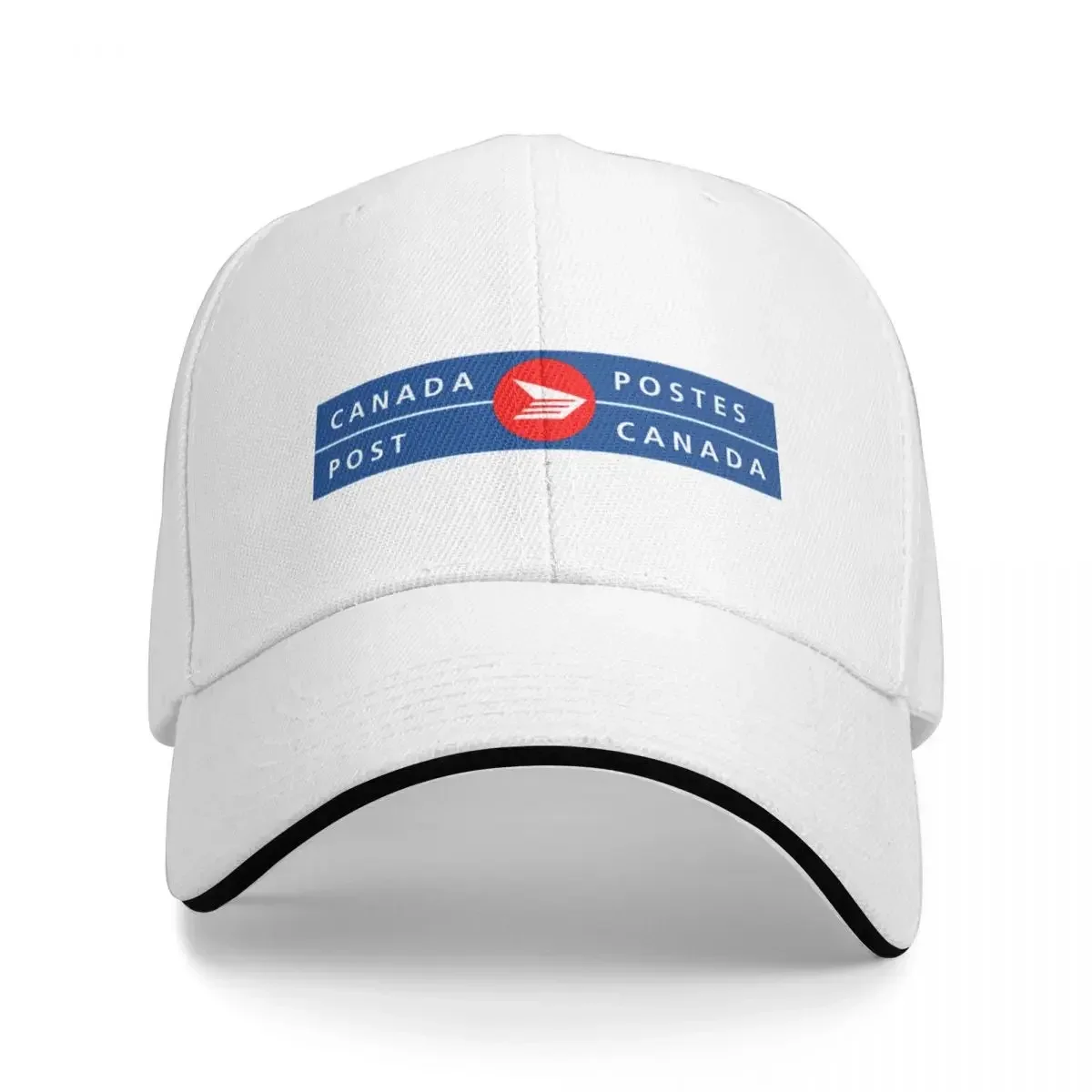 Canada Post Logo Billingual A Baseball Cap Hat Baseball Caps Trucker Hat Luxury Hats For Women Men's