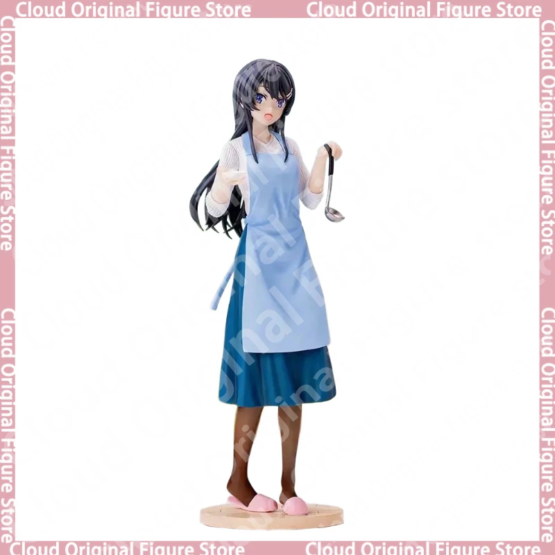 

In Stock Original SEGA Luminasta Anime Aobuta Sakurajima Mai Apron Cooking Mai Senpai PVC Action Figure Model Doll Toys Hobby