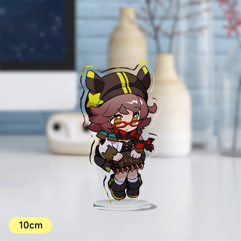 Hot Game Tomorrow’s Ark Arknights Amiya Myrtle Acrylic Stand Anime Keychains Pendant Car Key Chain Fans Gift Accessories 10cm