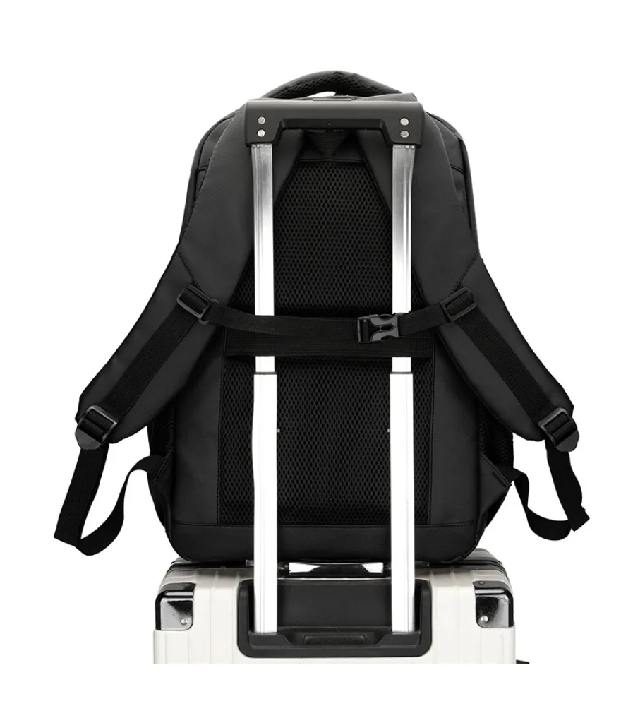 Korean version of the new schoolbag Middle school student schoolbag computer bag printing business backpack large capacity