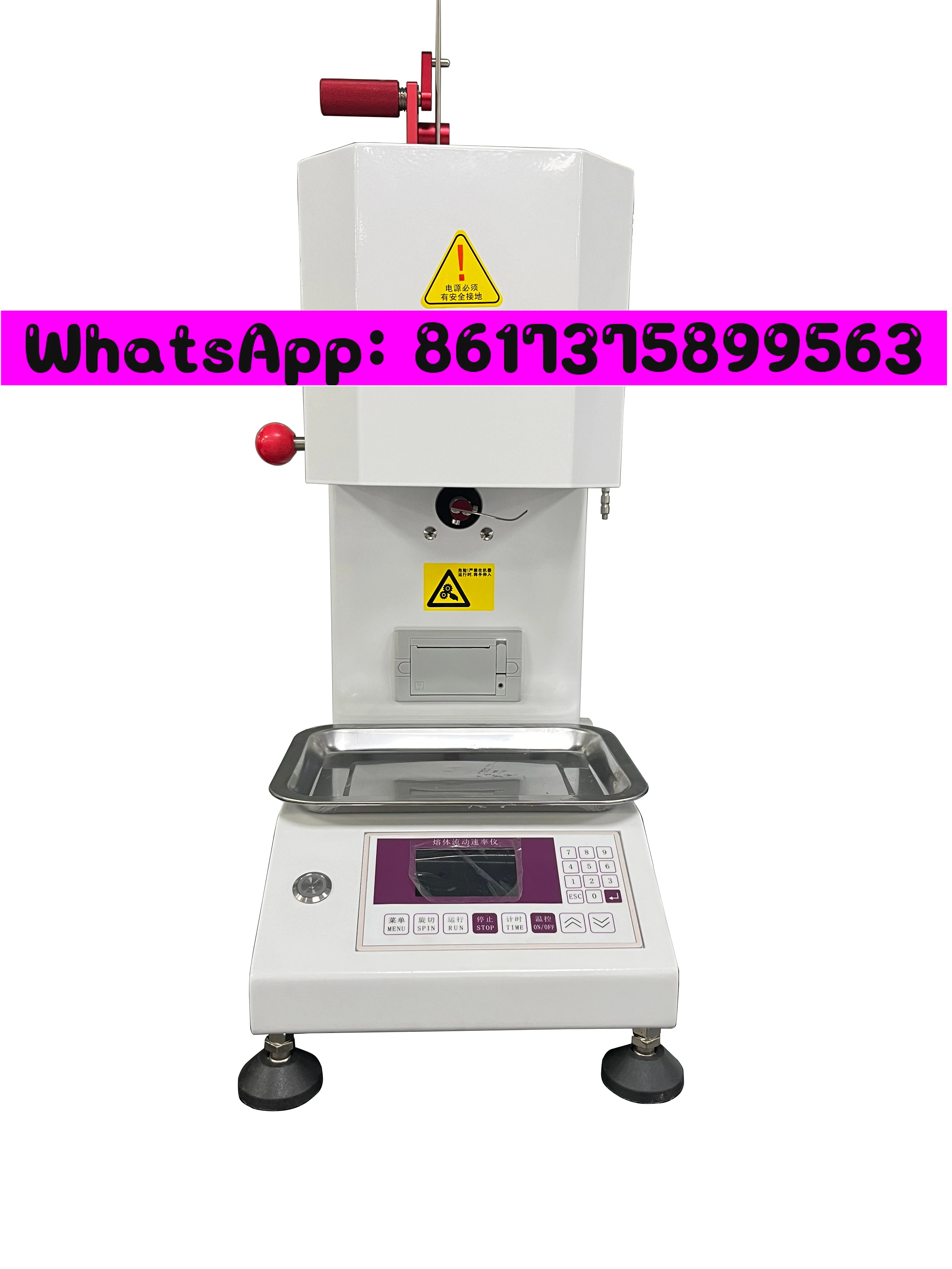 

ASTM D1238 ISO 1133 Laboratory Equipment High Precision Melt Index Tester