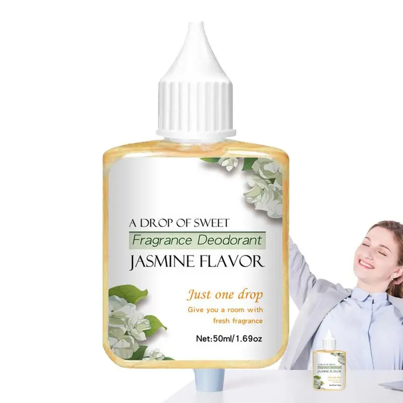 Jasmine Diffuser Natural Refreshing Jasmine Perfume Air Freshener 50ml Long-Lasting Fragrance, Aromatherapy Diffuser oil