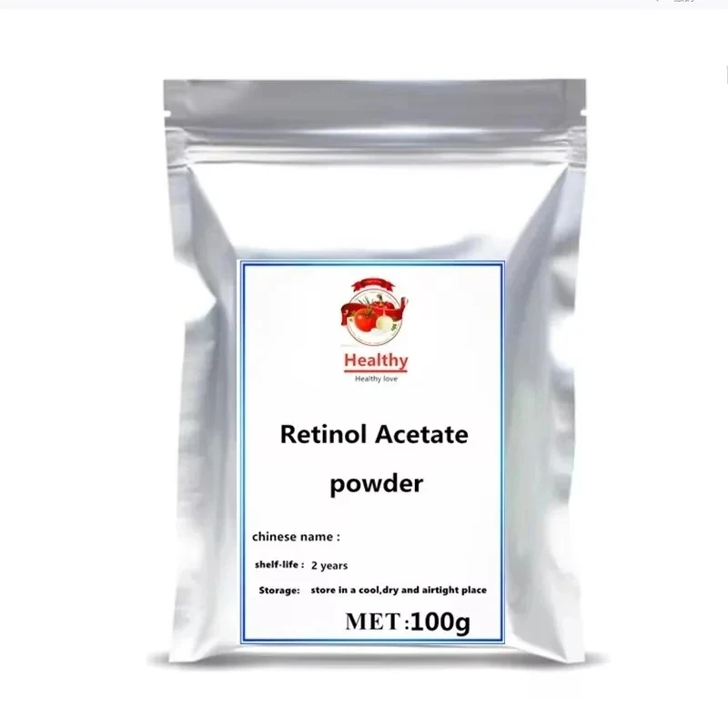 Hot sale 98% Retinol Acetate Powder free shipping