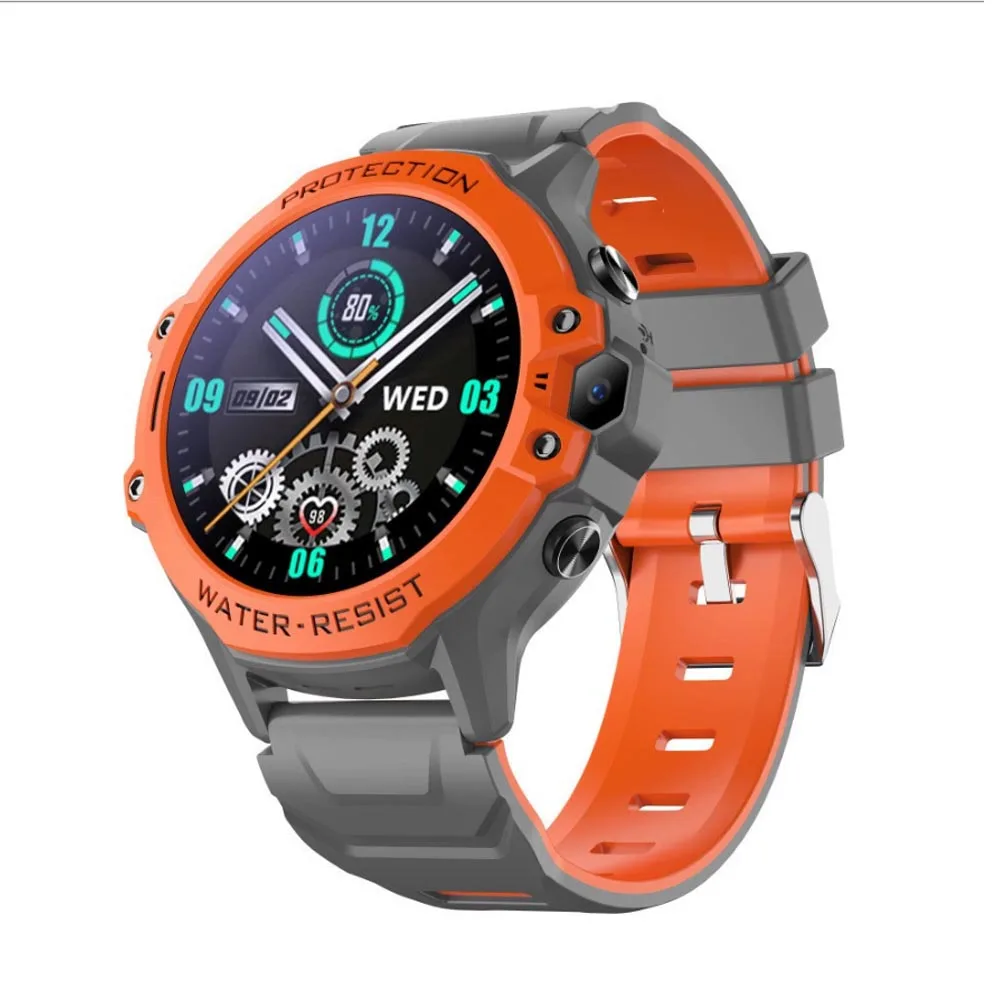 

K55H Children Smartwatch Kids 4G Video Call Chat Smart Watches Student 1.28" Waterproof WIFI LBS Location Calculator Smart Watch