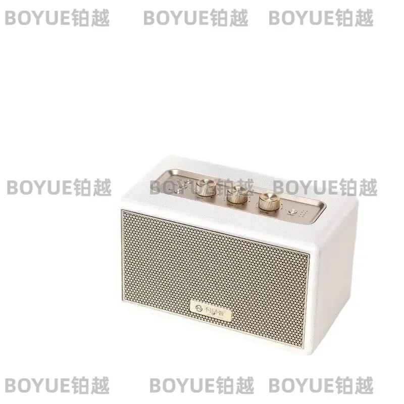 Portable Wireless Bluetooth Speaker Retro Design Home Audio System Deep Bass Subwoofer Player Compact Sound Box for Music