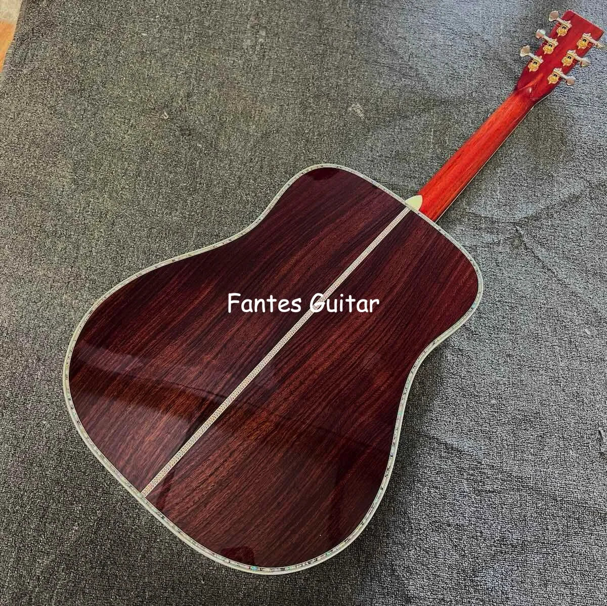 جيتار صوتي D45AA دريدنوت بـ 6 - مراجعة Acoustic Guitar Dreadnought وسعره