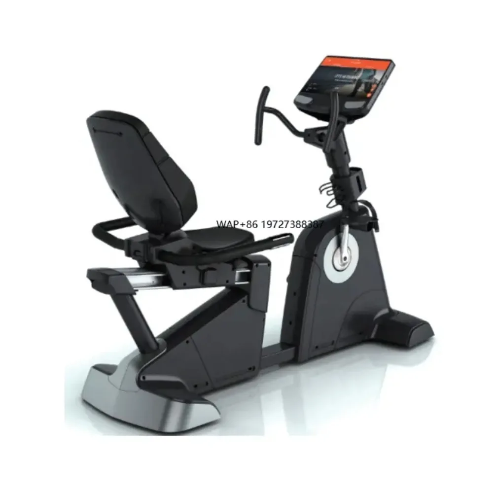 Equipment Gym Fitness Cardio Magnetic Control Horizontal Exercise Bicycle Recumbent Bike Machine