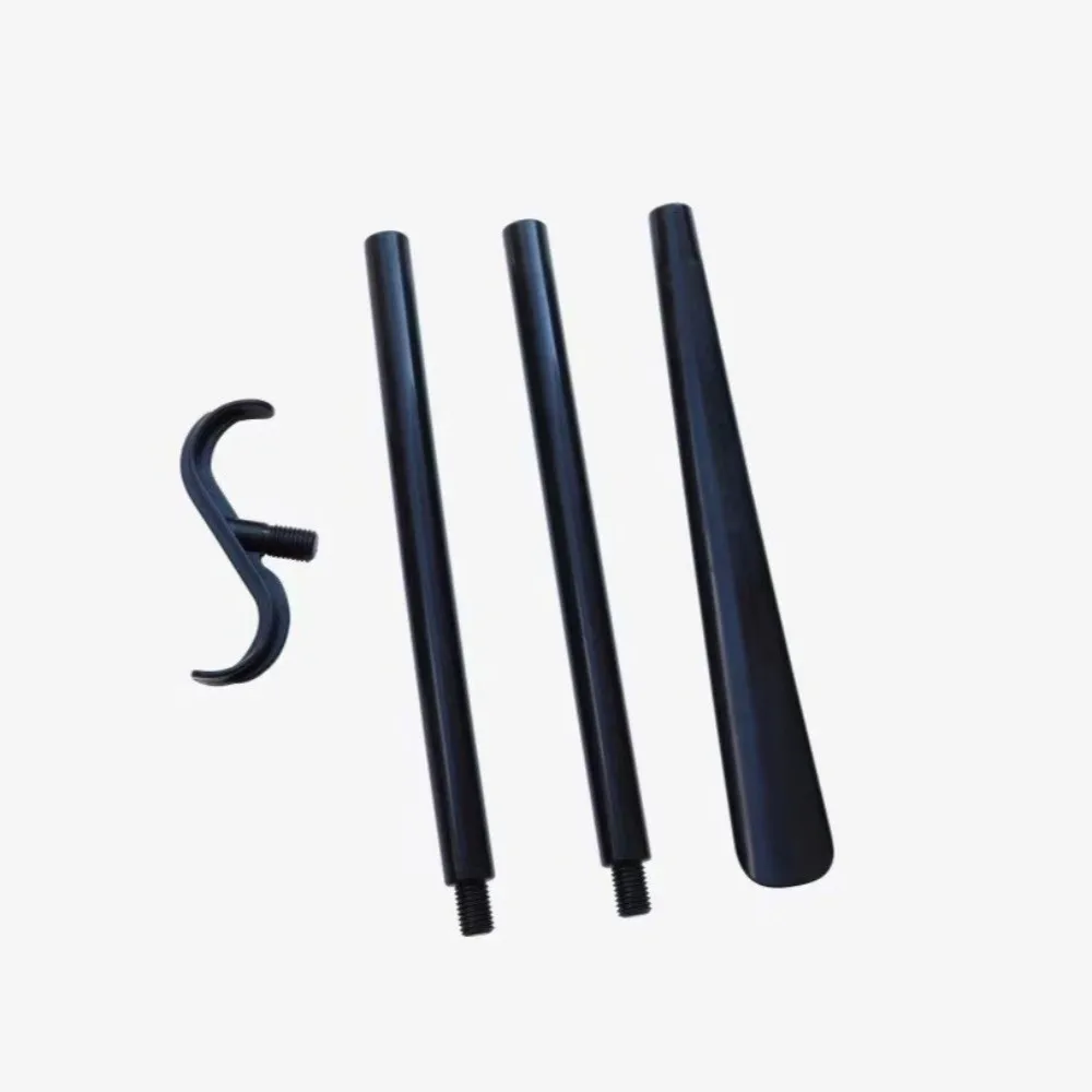 Adjustable Long-Handle Shoe Horn Portable Foldable Detachable Shoe Spatula ABS Multi-Function Shoes Socks Dressing Aids