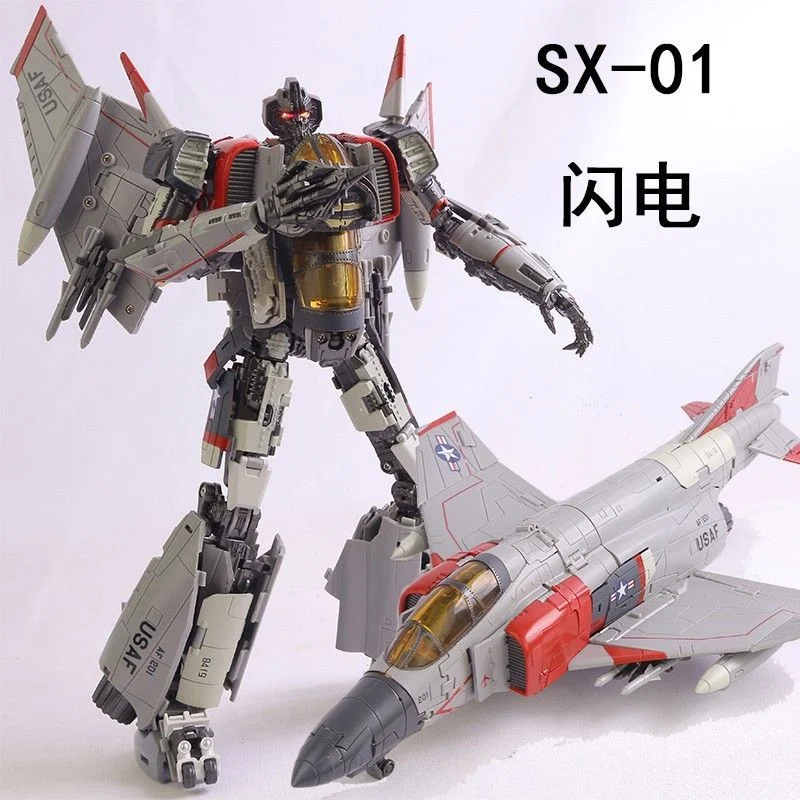 

【In Stock】 SX-01 SX-01 Lightning Transformed Toys KO SS-65 28cm Mobile Robot DXL Ratio Gift Collection
