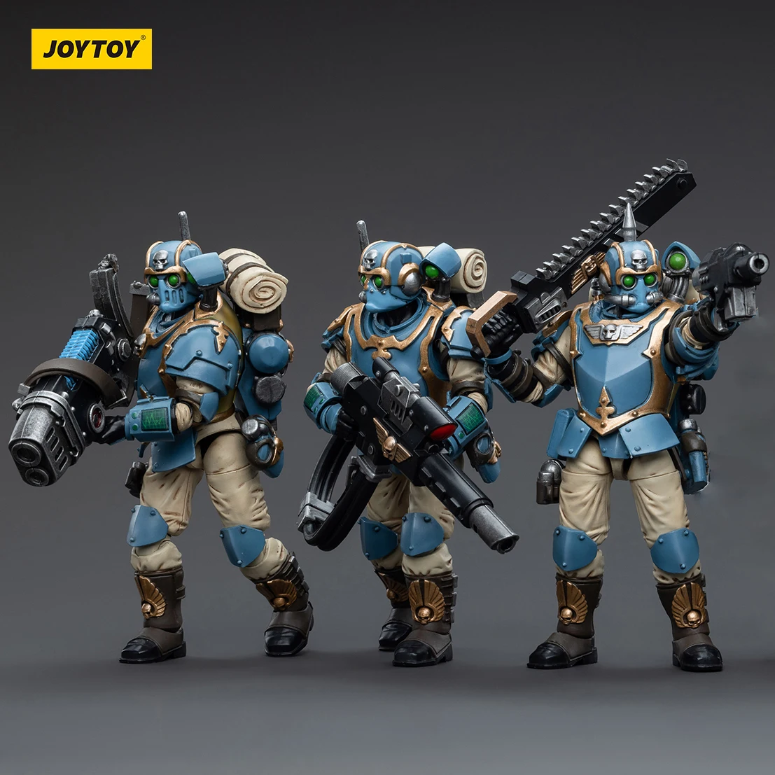 in Stock JOYTOY 1/18 Action Figure Astra Militarum Tempestus Scions Squad 55th Kappic Eagle Anime Military Model Gift Collection