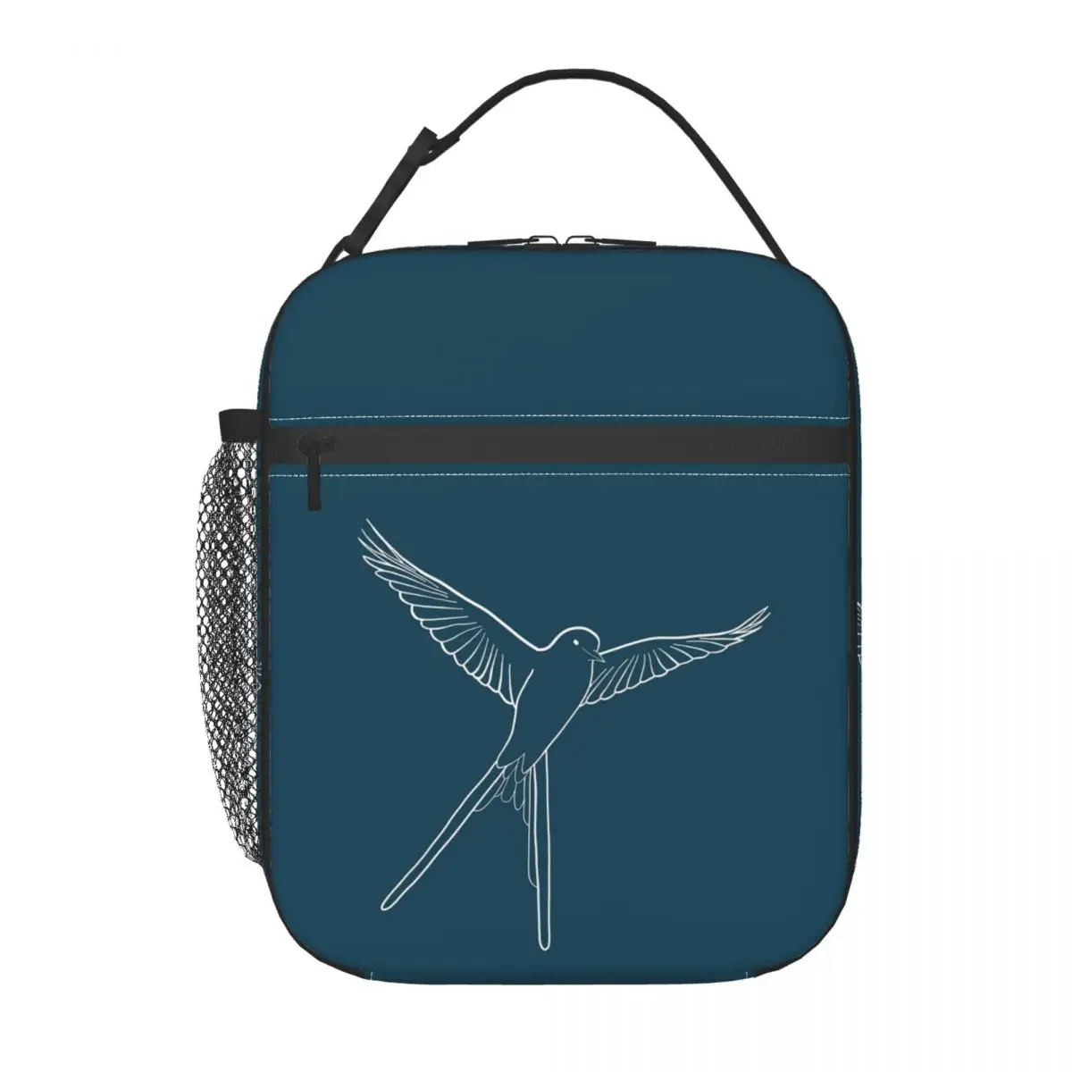 Wingspan Board Game Bird Outlin Insulated Lunch Bag for Women Children Portable Food Boxes Thermal Lunch Box Tote