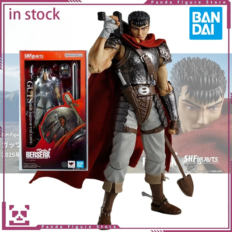 

Оригинальная Bandai S.H.Figuarts Guts Berserk, натуральная фигурка, Коллекционная модель, кукла, статуэтка, орнамент, подарки