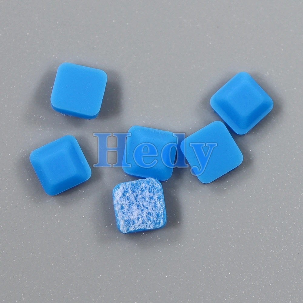 1 Juego de repuesto de alta calidad para tornillos de consola NDS, cubierta de pies de goma para tornillos de pantalla LCD superior NDS, cubierta de goma