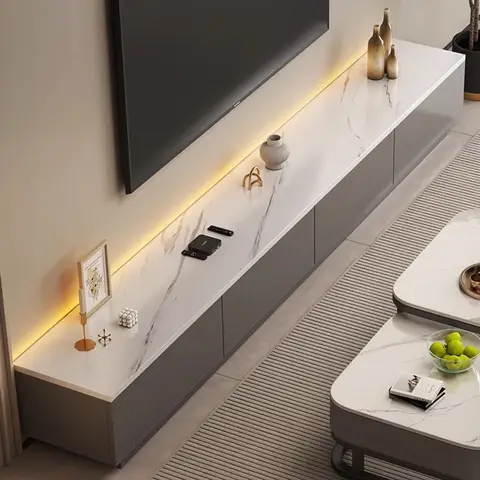 트렌디 한 독특한 Tv 스탠드 거실 선반 캐비닛 현대 럭셔리 디자이너 Tv 테이블 유니버설 Muebles 입구 홀 가구