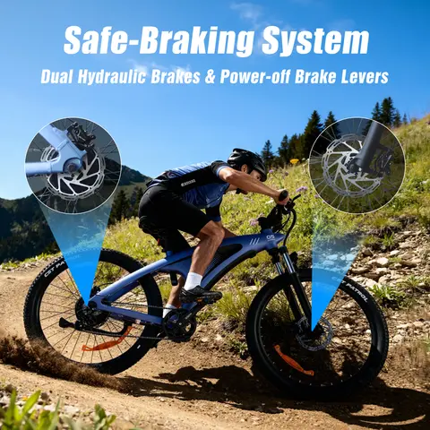 HUANCI Q5 electric bike 2000W electric bikes 27.5 Inch Electric bicycle  48V 20AH  electric e bike Mountain adults ebike fatbike