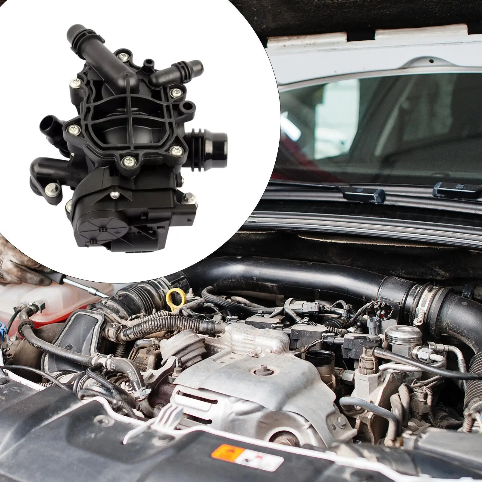 Engine Cooling Thermostat Automobile Repairing Accessory for BMW 320i