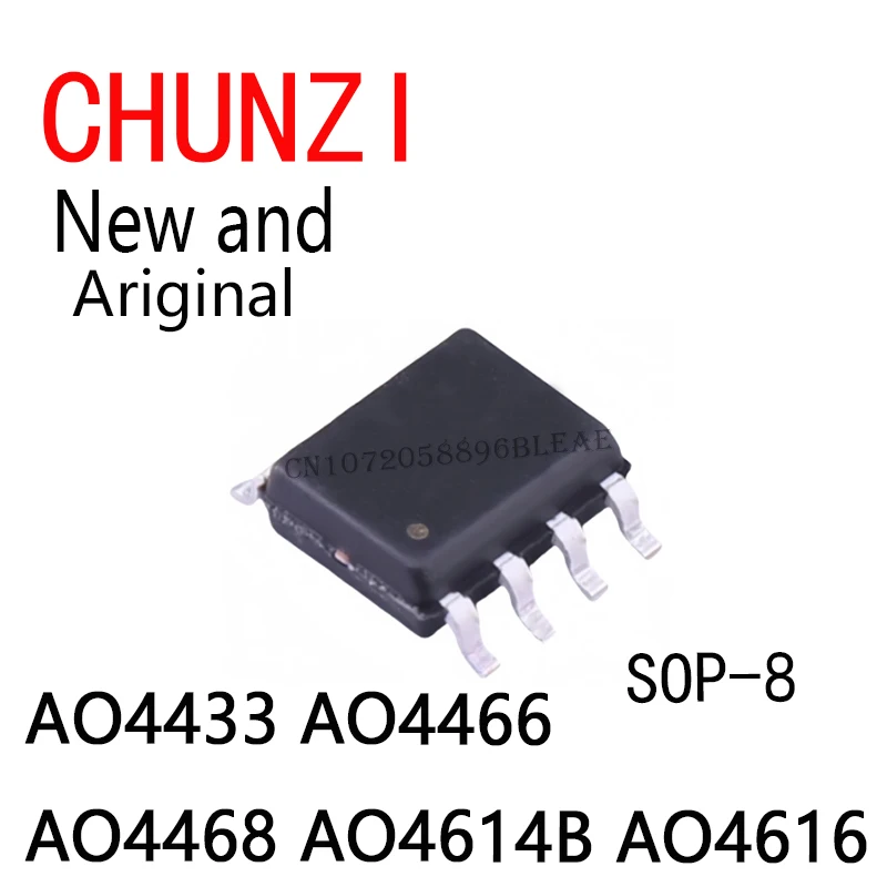 10 Uds. Nuevos y originales SOP-8 AO4433 AO4466 AO4468 AO4614B AO4616