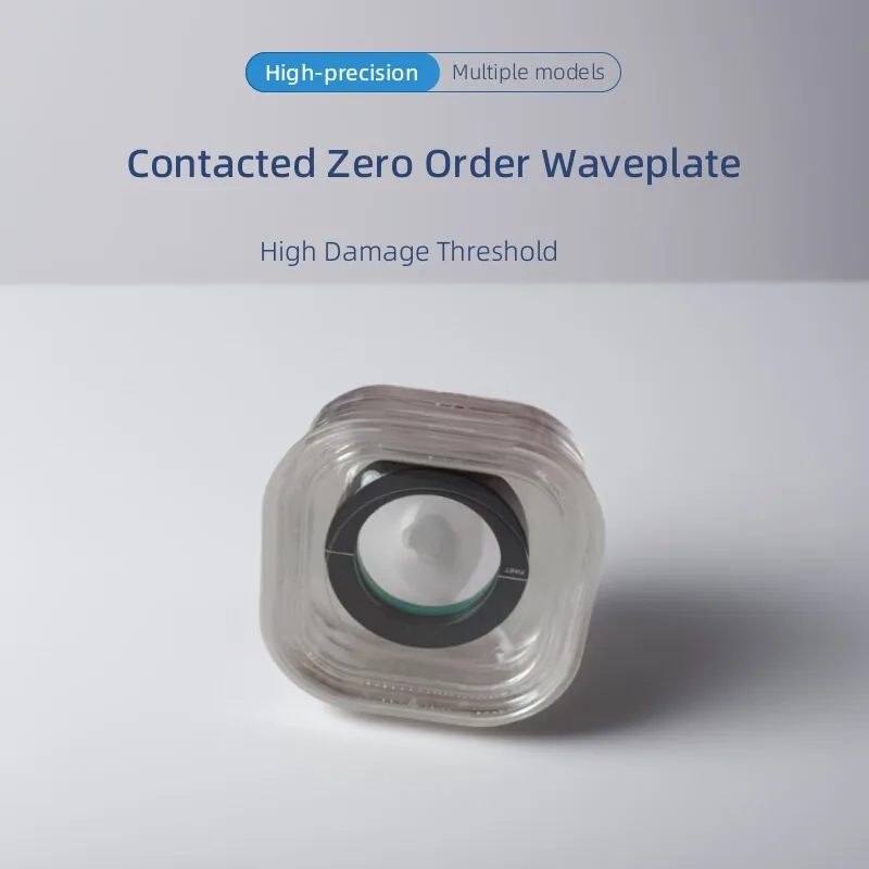 High Precision Optical Zero Order Half/Quarter 1/4 /1/2Waveplate,632.8NM  Optical Component Laser System Accessories