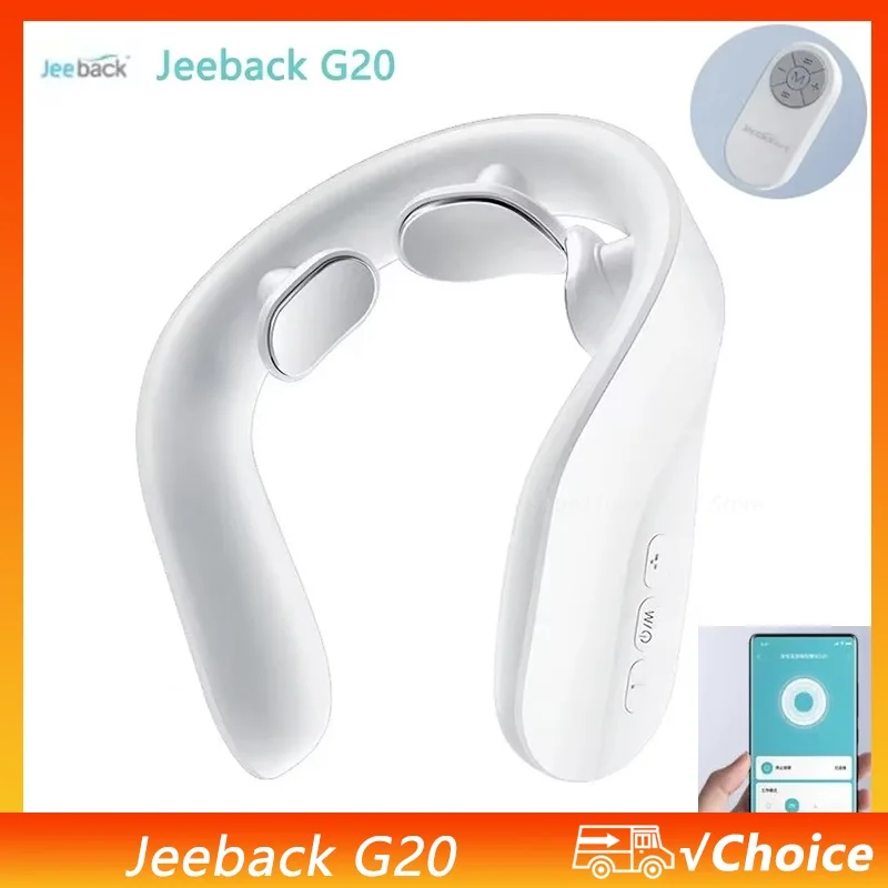 

Умный шейный массажер Youpin Jeeback G20, TENS Pulse, хиропрактика, защита шеи, электрическая физиотерапия с приложением Xiaomi Mihome