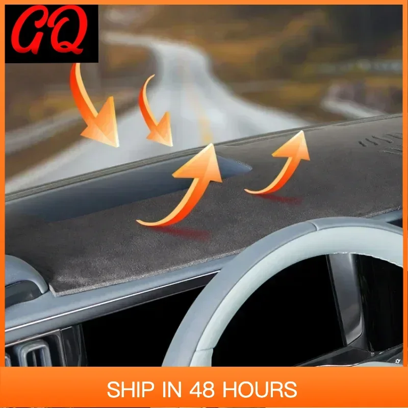 

New For BYD Leopard 5 Dashboard Sunscreen Heat Shielding Mat Center Console Mat Interior Sunshade Mat Car Accessories