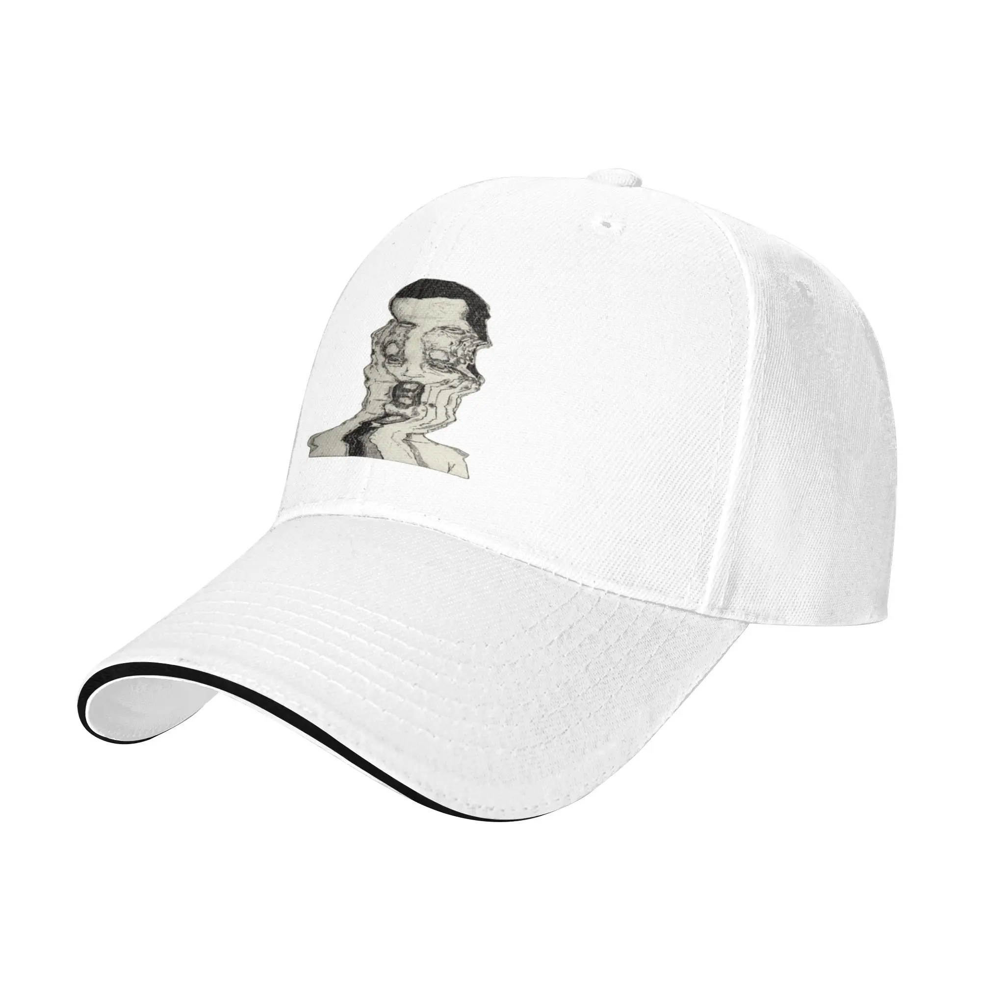 Meltdown   Surreal Melting Face Design Gift For Children Men Women A Baseball Cap Hat