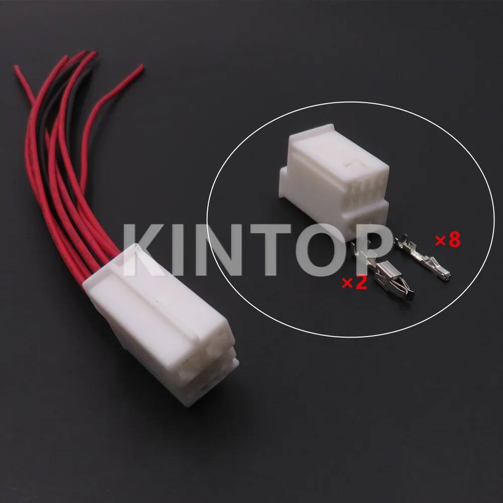 

1 Set 10 Pins 0.6 2.8 Series 968994-1 AC Assembly Auto Cable Harness Composite Socket Miniature Auto Wire Connector