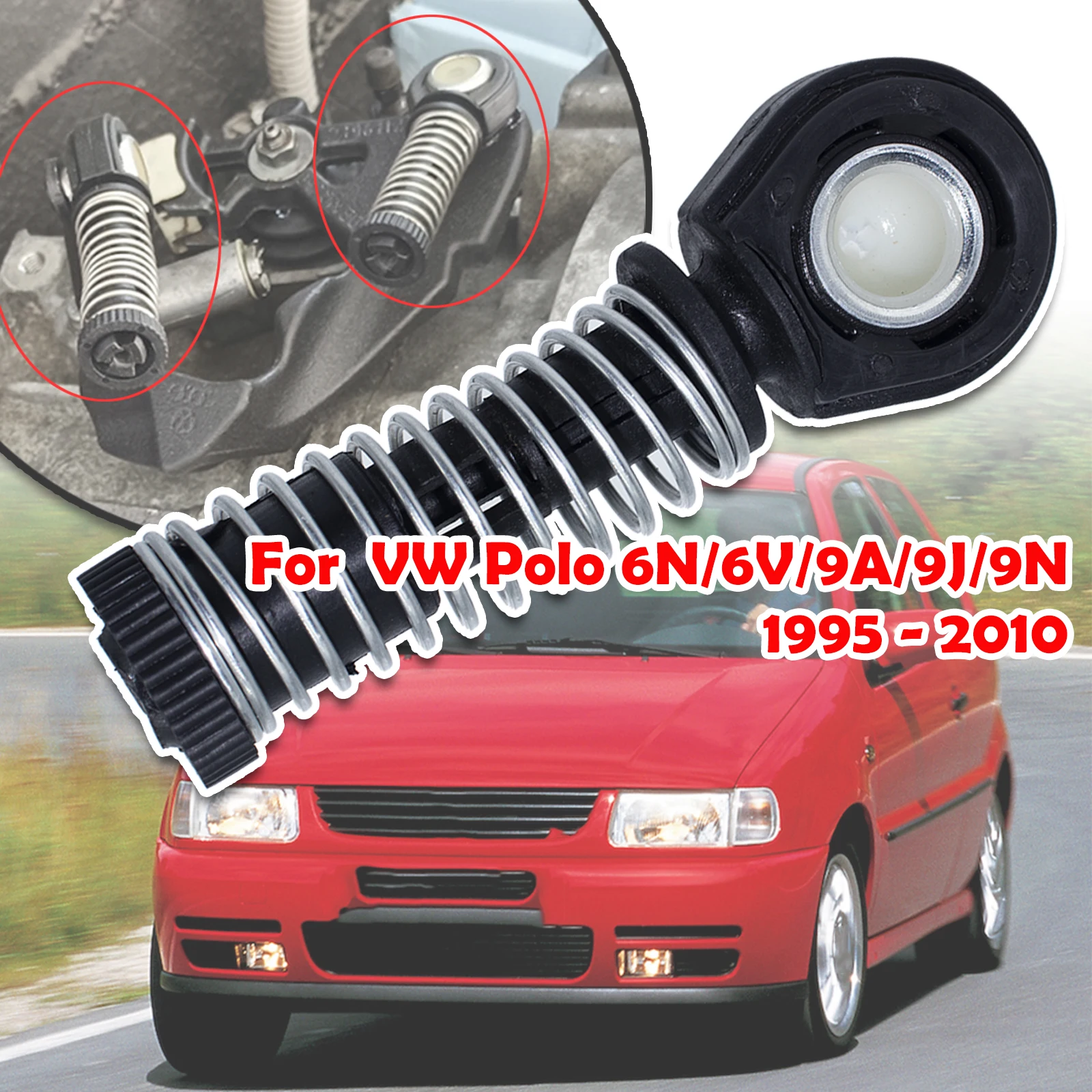 

For VW Polo 6N/6V/9A/9J/9N 5/6 Speed Manual Shifter Cable End Replace Gear Selector Bowden Cable Catch Change Lever Adjuster Fix