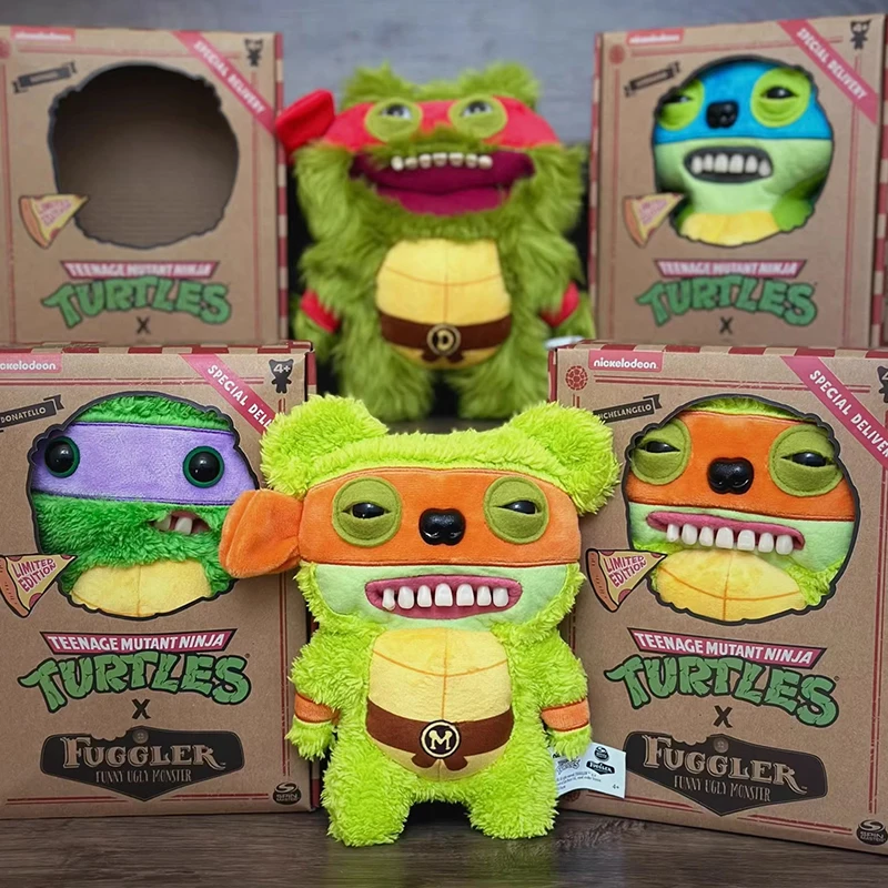 100% Original Fuggler Plush Toys Ugly Monster Teenage Mutant Ninja Turtles Cute Tooth Monster Fill Plush Dolls Toys Gifts