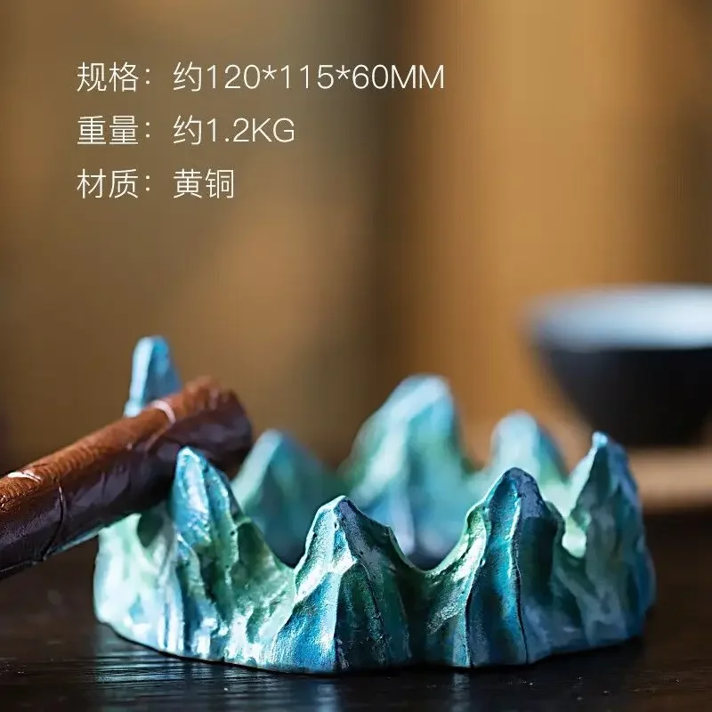 Thousands of miles of country ashtray, colorful handicrafts, practical and creative gifts, living room, desk ornament