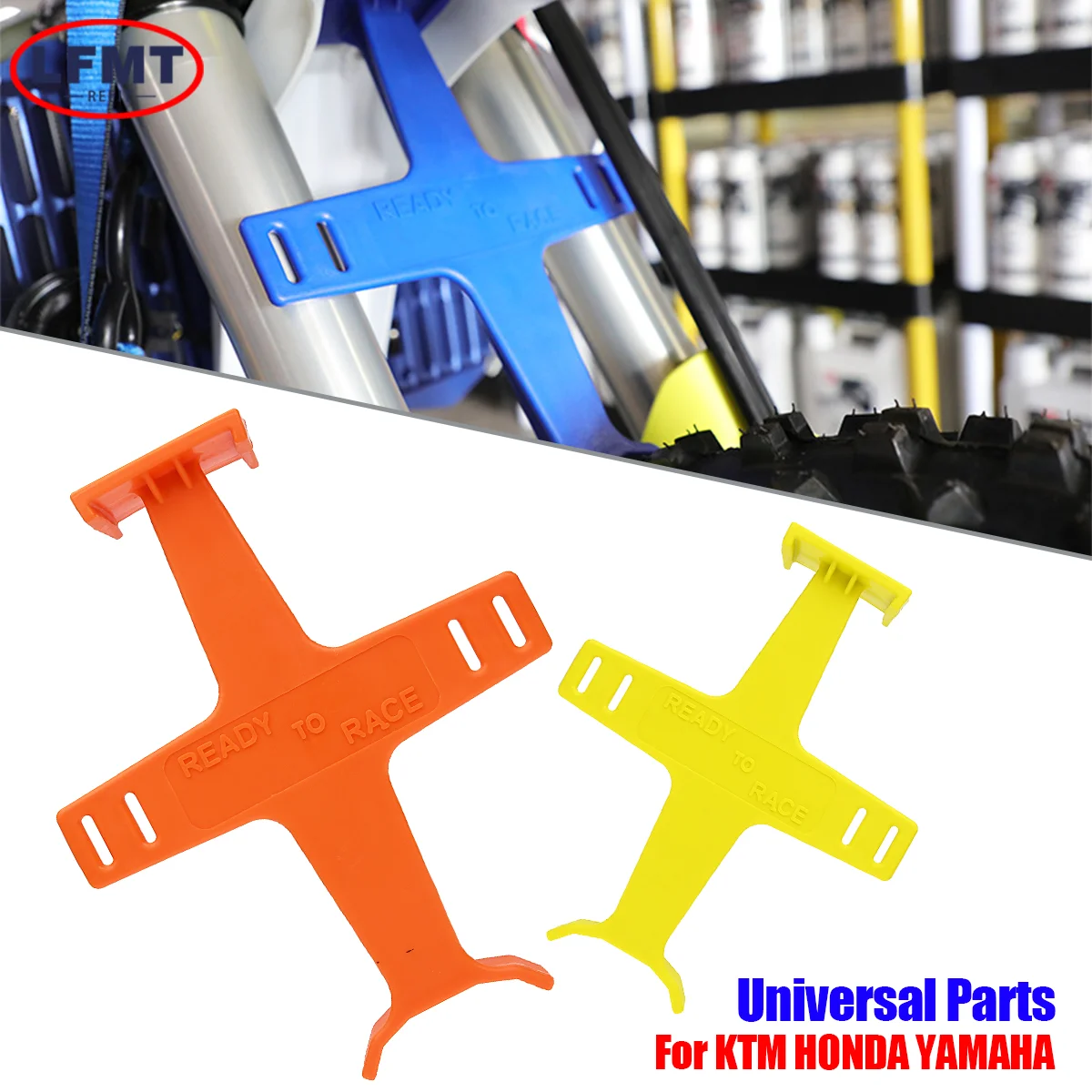 

Motorcycle 25CM Plastic Fork Support Brace For KTM Honda Yamaha KAWASAKI SUZUKI 125 150 250 350 450 SX EXC F XC W YZ YZF CRF