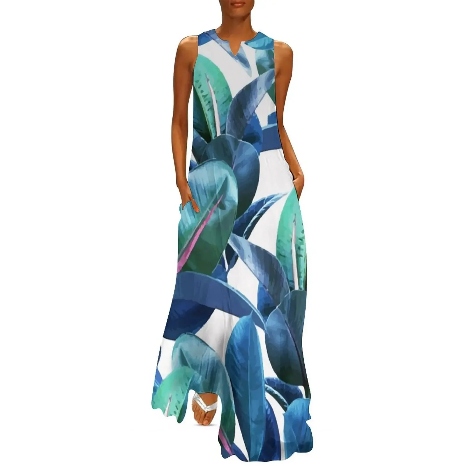 

Rubber Plant #redbubble #lifestyle Long Dress Aesthetic clothing Women's clothing women's dresses luxury clothes for woman Dress