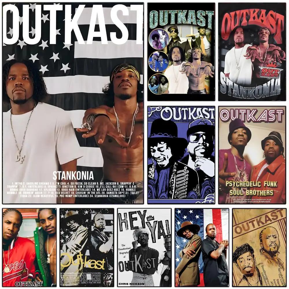 legendary band O-OutKast Poster Modern Home Decoration Interior Design & Contemporary Wall Art Collection