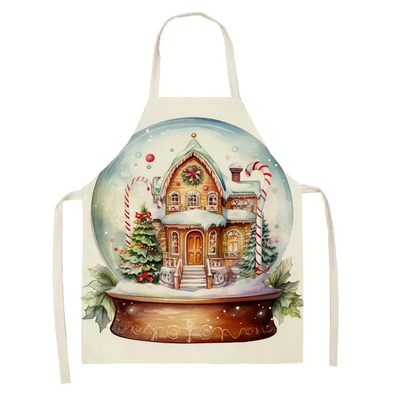 Eyelash Printed Kitchen Cooking Bibs for Kids Men Women Chef Cooking Aprons Clean Baking Accessories Kids Aprons