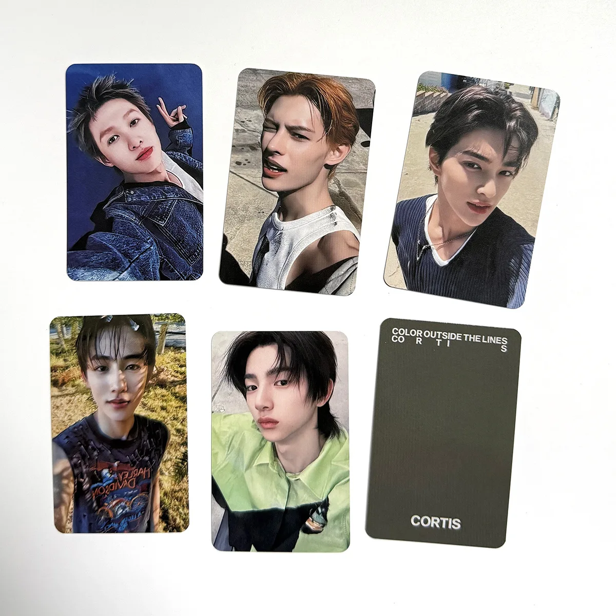 

Kpop CORTIS Фотокарты UMS Альбомная карта MUSIC KOREA NARA GS25 Специальная карта Яркая пленка LOMO Card Коллекция фанатов Джеймса Мартина