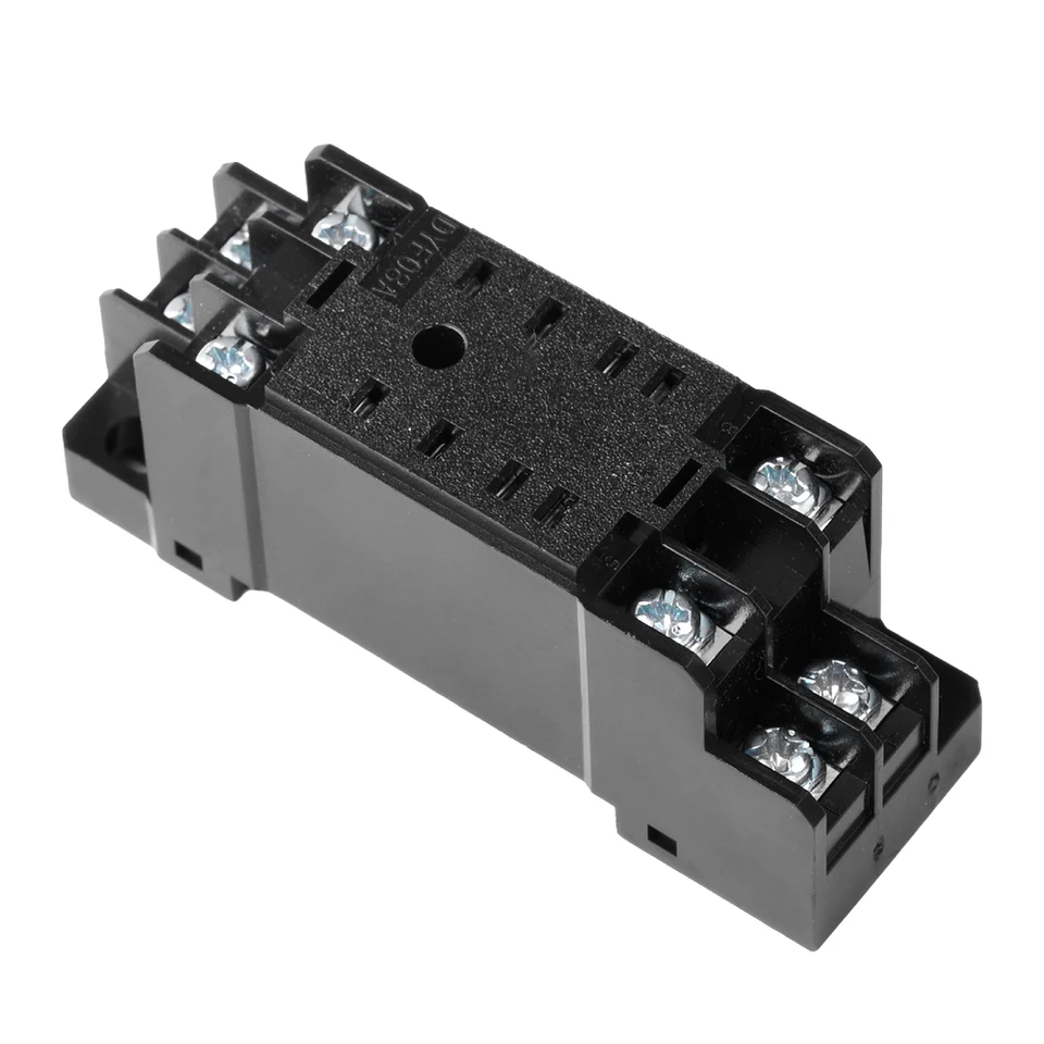 Plug In Terminal Socket LCD Digital Display Time Relay – 8-Pin 12 VDC DPDT Delay Timer With Plug-in Socket, 5 Modes (H3Y-2 Plug In Terminal Socket LCD Digital Display Time Relay – 8-Pin 12 VDC DPDT Delay Timer With Plug-in Socket, 5 Modes (H3Y-2