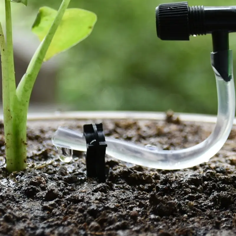 Automatic Drip Irrigation System Taper DIY Flowerpot plant Self Watering Device with Adjustable Flow Valve