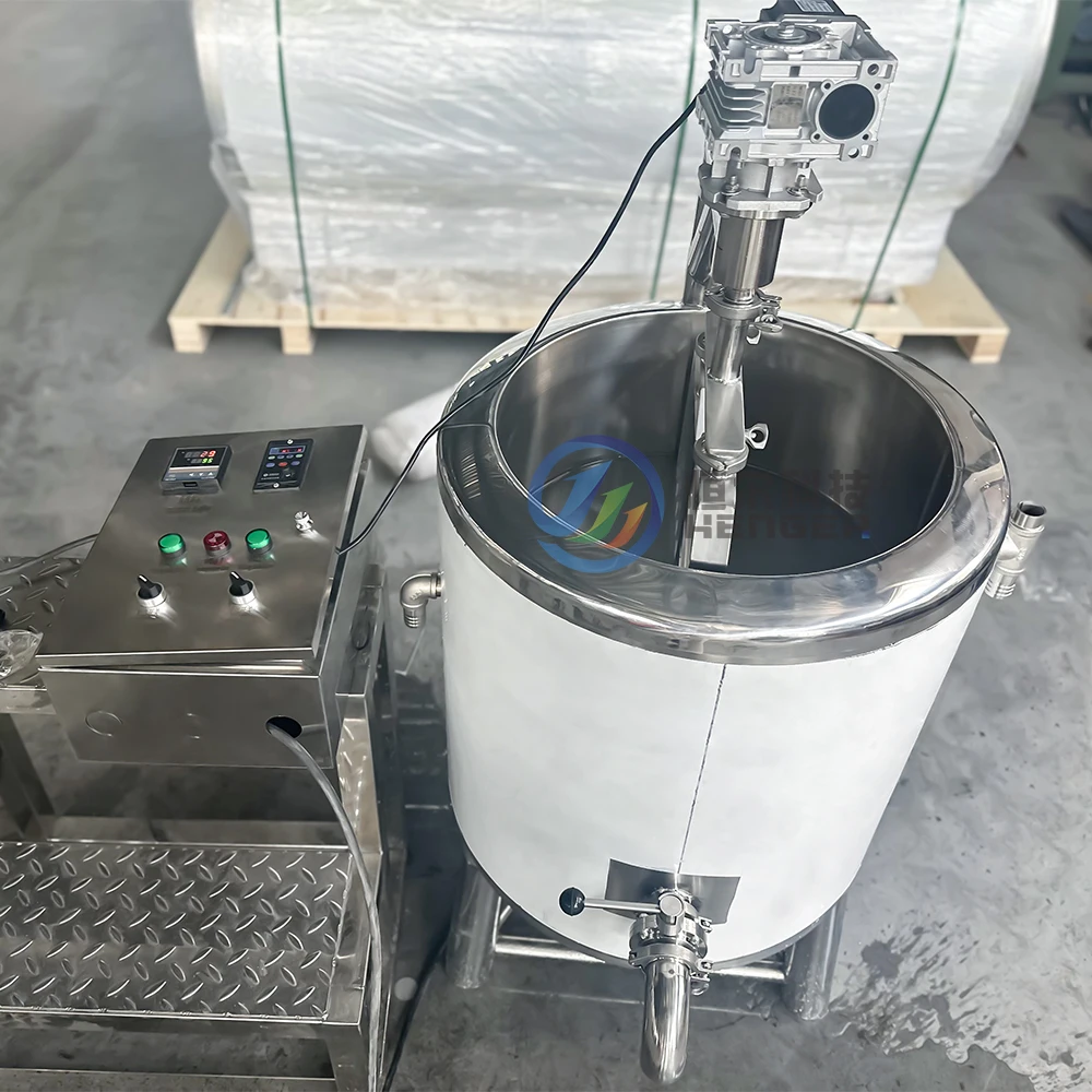 High Efficiency Cheese Production Line Cheese Vat Cheese Press Shredder
